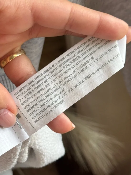 abercrombie kids Essential Icon Hoodie - Light Gray Heather | 9 / 10 - Picture 8 of 8